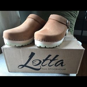 Lotta From Stockholm Classic Clogs w/tractor sole